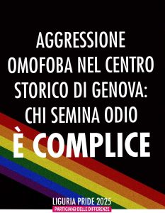 CHI SEMINA ODIO È COMPLICE